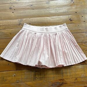 Lululemon Pleated Pink Skirt